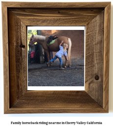 family horseback riding near me in Cherry Valley, California